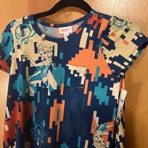 Lularoe frozen Elsa Scarlett dress